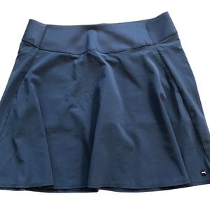Puma Slate Blue Athletic Tennis Golf Skort Skirt with Built In Shorts XXL